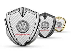 VW Emblem Silicon Badge Max Design Sturdy Build
